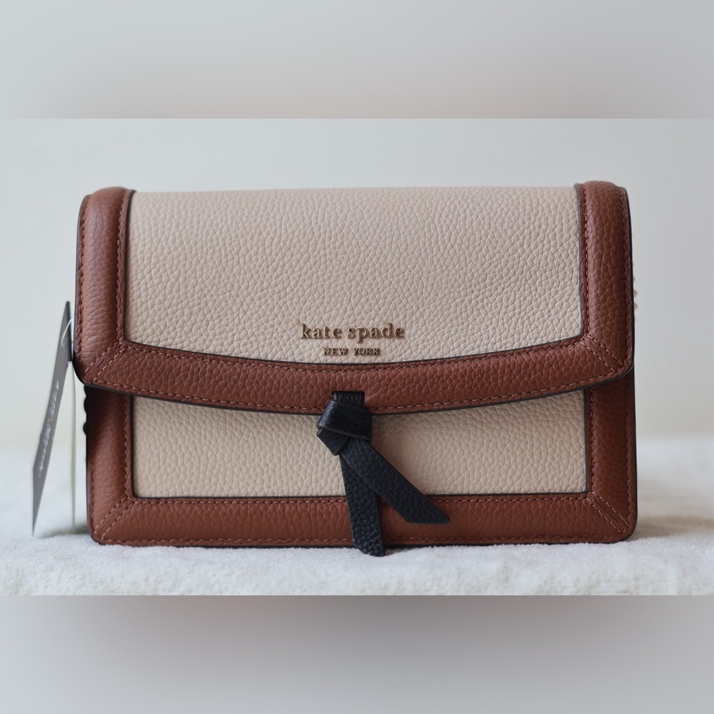 Kate Spade Knott Colorblocked Flap Crossbody bag - Picture 2 of 9